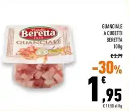 Conad Superstore Guanciale a cubetti BERETTA offerta