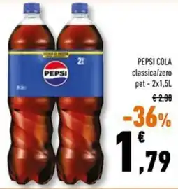 Conad Superstore PEPSI COLA classica/zero pet offerta