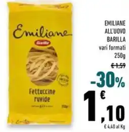 Conad Superstore Emiliane all'uovo BARILLA offerta