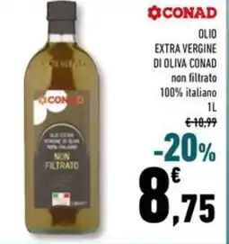 Conad Superstore Olio extra vergine di oliva CONAD offerta