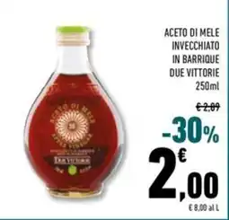 Conad Superstore Aceto di mele invecchiato in barrique due vittorie offerta