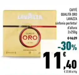 Conad Superstore Caffè qualità oro LAVAZZA offerta