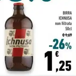 Conad Superstore Birra ichnusa non filtrata offerta
