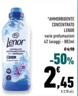 Conad Superstore *ammorbidente concentrato LENOR offerta