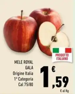 Conad Superstore Mele royal gala offerta