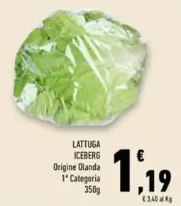 Conad Superstore Lattuga iceberg offerta