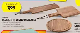 ALDI CROFTON Taglieri in legno di acacia offerta