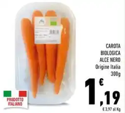 Conad Superstore Carota biologica alce nero offerta