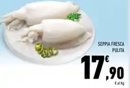 Conad Superstore Seppia fresca pulita offerta