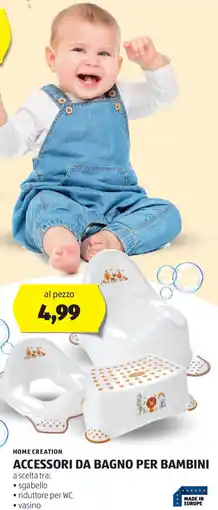 ALDI HOME CREATION Accessori da bagno per bambini offerta