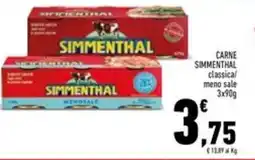 Conad Superstore Carne SIMMENTHAL offerta
