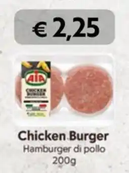 Conad Superstore AIA Chicken Burger Hamburger di pollo offerta