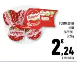 Conad Superstore Formaggini mini BABYBEL offerta