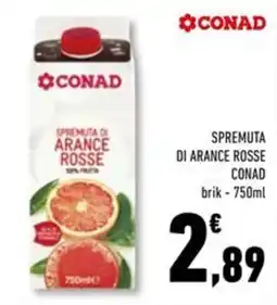 Conad Superstore Spremuta di arance rosse CONAD offerta