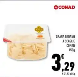 Conad Superstore Grana padano a scaglie CONAD offerta