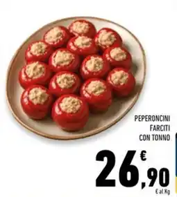 Conad Superstore Peperoncini farciti con tonno offerta