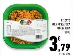Conad Superstore Risotto alla pescatora NONNA LINA offerta