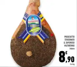 Conad Superstore Prosciutto stagionato il saporoso VALTIBERINO offerta