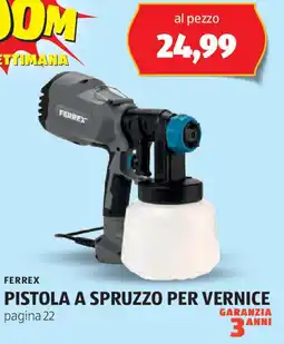 ALDI FERREX Pistola a spruzzo per vernice pagina 22 offerta