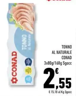 Conad Superstore Tonno al naturale CONAD offerta