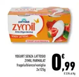 Conad Superstore Yogurt senza lattosio zymil PARMALAT offerta