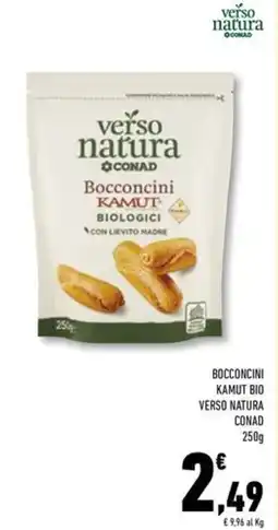 Conad Superstore Bocconcini kamut bio VERSO NATURA CONAD offerta