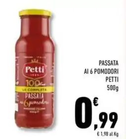 Conad Superstore Passata ai 6 pomodori PETTI offerta