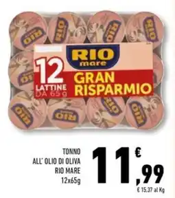 Conad Superstore Tonno all'olio di oliva RIO MARE offerta