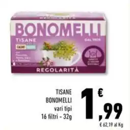 Conad Superstore Tisane BONOMELLI vari tipi offerta