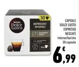 Conad Superstore Capsule dolce gusto espresso NESCAFÈ offerta