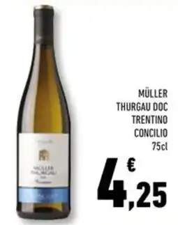 Conad Superstore Müller thurgau doc trentino CONCILIO offerta