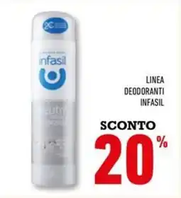 Conad Superstore Linea deodoranti INFASIL offerta