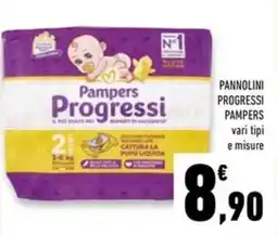 Conad Superstore Pannolini progressi PAMPERS offerta