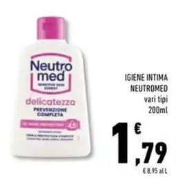 Conad Superstore Igiene intima NEUTROMED vari tipi offerta