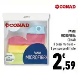 Conad Superstore Panni MICROFIBRA CONAD offerta