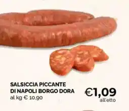 Mercatò Big Salsiccia piccante di napoli borgo dora offerta