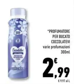 Conad Superstore Profumatore per bucato COCCOLATEVI offerta