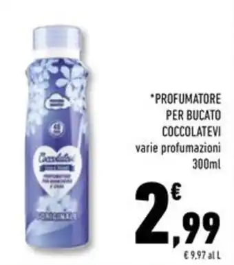 Conad Superstore Profumatore per bucato COCCOLATEVI offerta