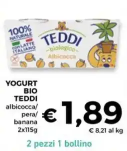 Conad Superstore Yogurt bio TEDDI offerta