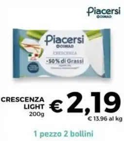 Conad Superstore Crescenza light Piacersi CONAD offerta