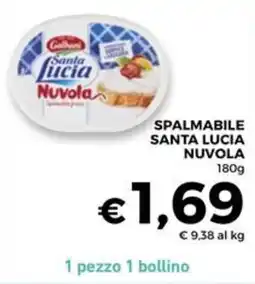 Conad Superstore Spalmabile santa lucia nuvola GALBANI offerta