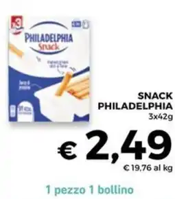 Conad Superstore Snack PHILADELPHIA offerta