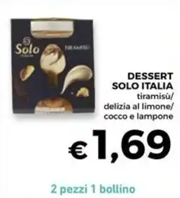 Conad Superstore Dessert SOLO ITALIA offerta