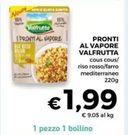 Conad Superstore Pronti al vapore VALFRUTTA offerta