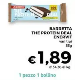 Conad Superstore Barretta the protein deal ENERVIT vari tipi offerta