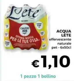 Conad Superstore Acqua LETE offerta