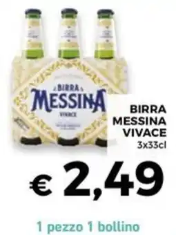 Conad Superstore Birra messina vivace offerta