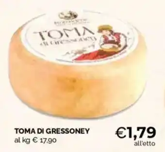 Mercatò Big Toma di gressoney offerta