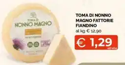 Mercatò Big Toma di nonno magno fattorie fiandino offerta
