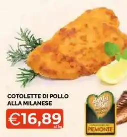 Mercatò Big Cotolette di pollo alla milanese offerta